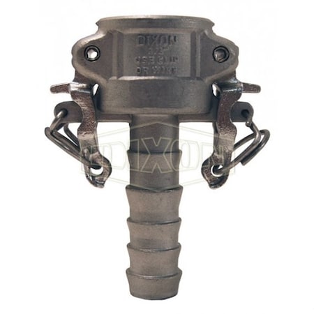 Dixon Boss-Lock Type-C Cam and Groove Coupler, 3/4 in Nominal, Female Coupler x Hose Shank End Style, Dom RC075BL